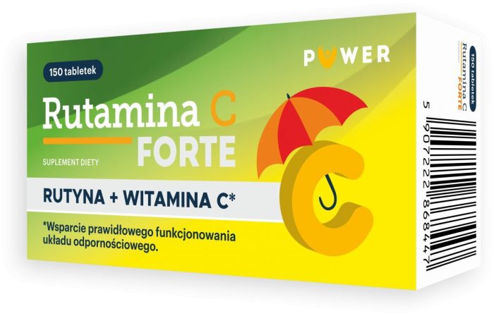 RUTIVIT C Max Witamina C 120 mg Rutyna Odporność ODPORNOŚĆ
