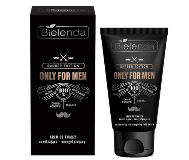 BIELENDA Only For Men nawilżająco-regenerujący krem do twarzy, Barber Edition, 50ml Pielęgnacja Twarzy i Brody