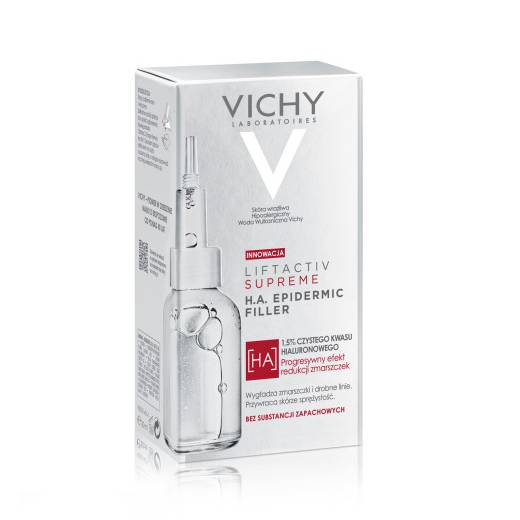 VICHY Liftactiv Supreme HA Epidermic Filler Serum Przeciwzmarszczkowe do Twarzy i Okolic Oczu z Kwasem Hialuronowym 1,5% 30ml Serum i olejki VICHY Liftactiv Supreme HA Epidermic Filler Serum Przeciwzmarszczkowe do Twarzy i Okolic Oczu z Kwasem Hialuronowym 1,5% 30ml Serum i olejki