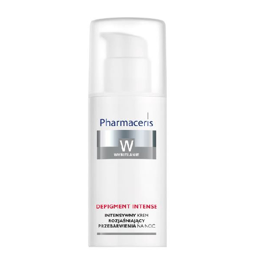 PHARMACERIS W Depigment Intense intensywny krem rozjaśniający przebarwienia na noc 30 ml