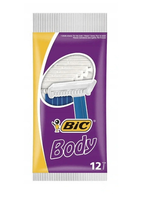 BIC Body delikatne maszynki do golenia ciała 12 sztuk Golenie