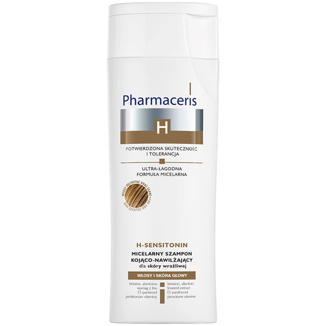 PHARMACERIS H Sensitonin micelarny szampon kojąco-nawilżający dla skóry wrażliwej 250 ml