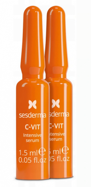 SESDERMA C-Vit intensywne serum do twarzy z witaminą C, 10 x ampułki 1,5ml TWARZ