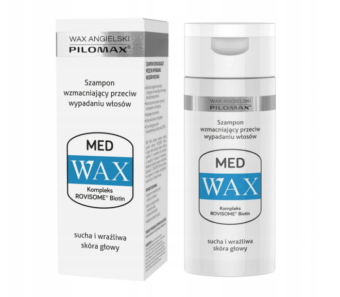 WAX Med Szampon wzmacniający przeciw wypadaniu włosów 150ml Szampony