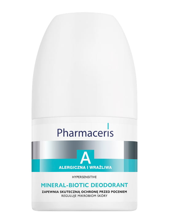 PHARMACERIS A Mineral-Biotic ultradelikatny dezodorant dla Kobiet i Mężczyzn 50ml DERMOKOSMETYKI