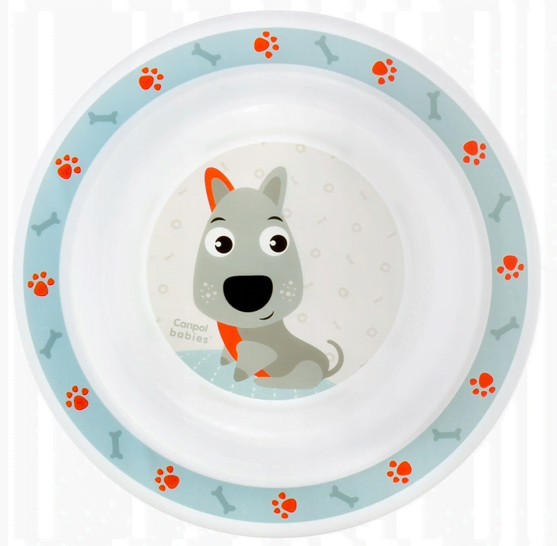 CANPOL plastikowa miseczka do karmienia piesek 270ml Miski i sztućce CANPOL plastikowa miseczka do karmienia piesek 270ml Miski i sztućce