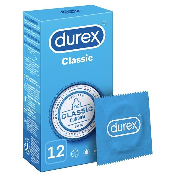 durex classic prezerwatywy 12 sztuk