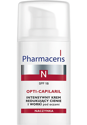 pharmaceris n opti-capilaril krem redukujący pod oczy spf15 15ml