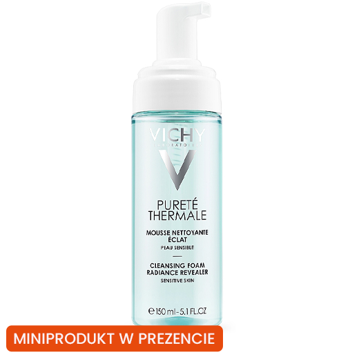 VICHY Purete Thermale pianka oczyszczająca do twarzy 150ml