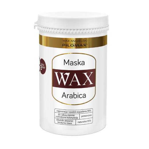 WAX Pilomax Arabica maska regenerująca do włosów farbowanych, 480ml