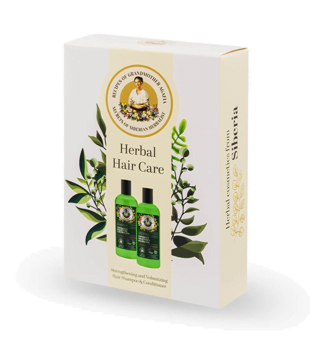 BABUSZKA Herbal Hair Care zestaw szampon + odżywka do włosów Szampony