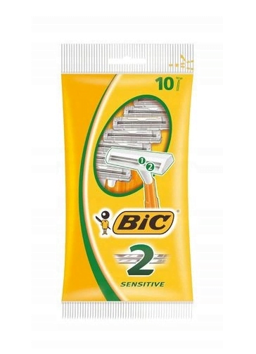 BIC Sensitive 2 maszynka do golenia z 2 ostrzami, 10 sztuk Golenie