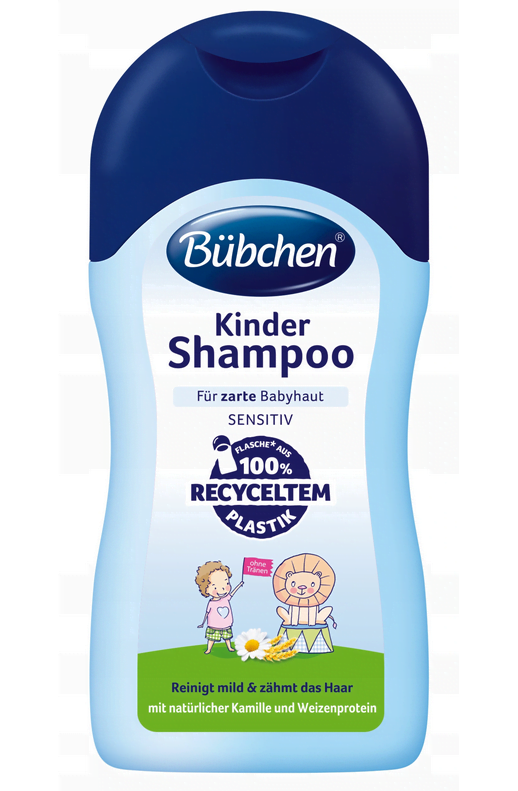 BUBCHEN naturalny szampon do włosów dla dzieci, od 1 dnia życia, 400ml Kąpiel i Mycie
