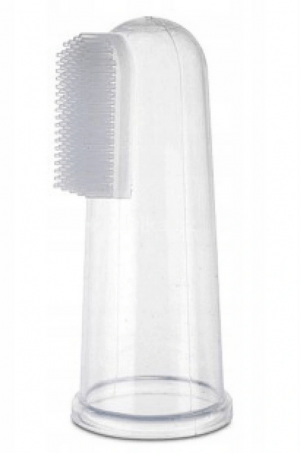 CANPOL silikonowa szczoteczka do zębów na palec dla niemowląt Akcesoria higieniczne