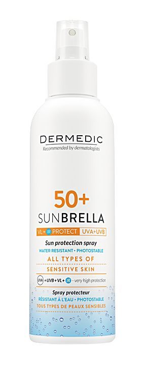 DERMEDIC Sunbrella SPF50+ spray ochronny do ciała 150ml