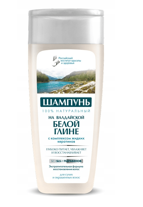 FITO odbudowujący szampon do włosów z białą glinką, 270ml Szampony