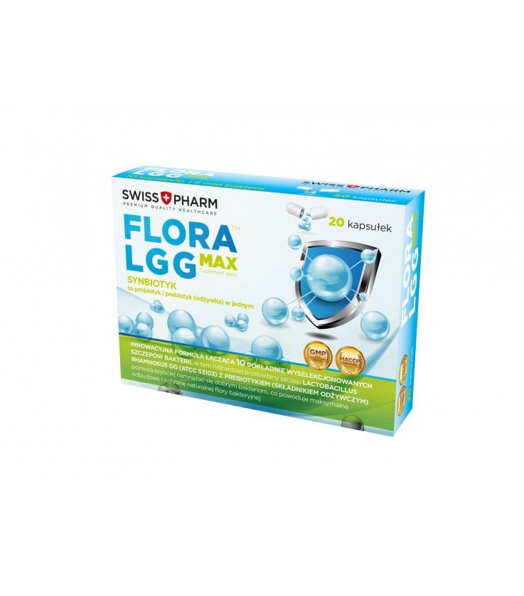Flora LGG max synbiotyk