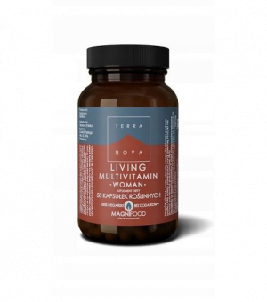 TERRANOVA suplement diety Multiwitamina dla kobiet, 50 kapsułek roślinnych ODPORNOŚĆ TERRANOVA suplement diety Multiwitamina dla kobiet, 50 kapsułek roślinnych ODPORNOŚĆ