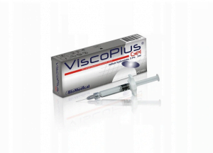 BIOMEDICAL ViscoPlus ampułkostrzykawka z kwasem hialuronowym w żelu, 1 zastrzyk 2,5% 3ml 75mg Kwas Hialuronowy
