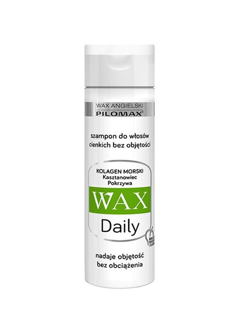 WAX Pilomax Daily szampon do włosów cienkich, nadaje objętość, 200ml Szampony