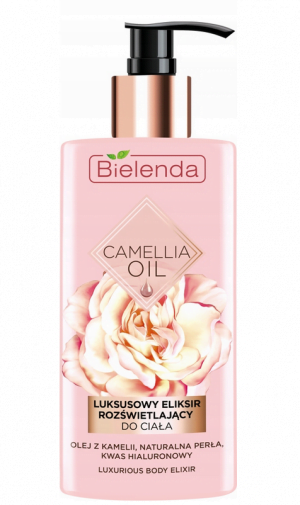 BIELENDA Camellia Oil luksusowy eliksir rozświetlający do ciała, 150ml Balsamy, Olejki i Emulsje