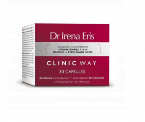 DR IRENA ERIS Clinic Way rewitalizujące dermoserum w kapsułkach, 30 sztuk SERUM