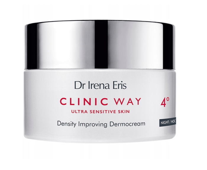 DR IRENA ERIS Clinic Way 4 liftingujący krem na noc 60+ poprawiający gęstość skóry, 50ml DR IRENA ERIS
