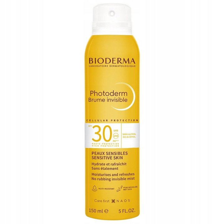 BIODERMA Photoderm niewidoczna mgiełka do opalania SPF30 150ml OCHRONA PRZECIWSŁONECZNA Bioderma Photoderm niewidoczna mgiełka spf30 150ml
