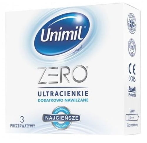 Unimil-zero-ultracienkie-prezerwatywy-3-sztuki