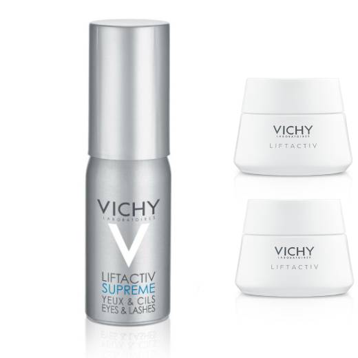 VICHY Liftactiv Supreme serum pod oczy i rzęsy 15ml Kremy pod oczy serum pod oczy i rzęs redukcja zmarszczek