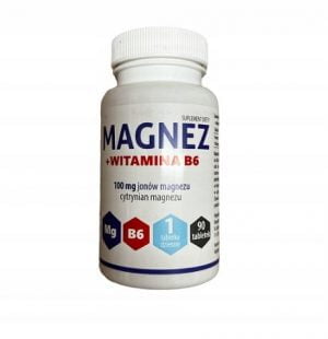 BONAFARM magnez witamina B6 cytrynian magnezu 90 tabletek