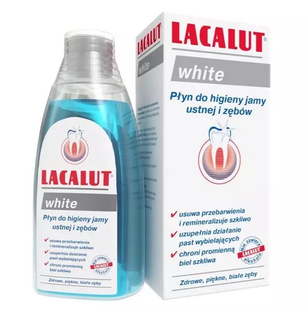 LACALUT White płyn do higieny jamy ustnej i zębów 300ml