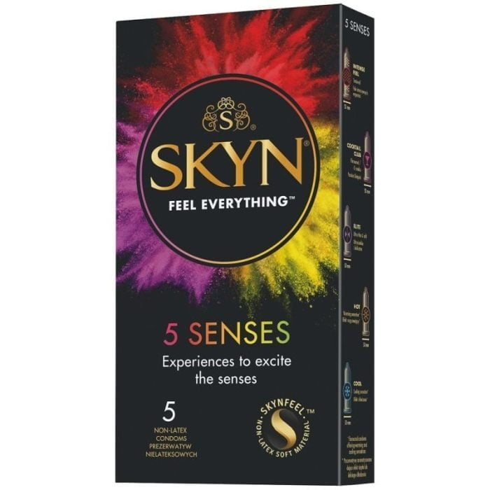 Skyn 5 Sense prezerwatywy nielateksowe 5 sztuk