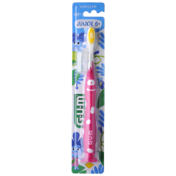 GUM Junior 6+ szczoteczka do zębów soft dla dzieci JAMA USTNA GUM Junior 6+ szczoteczka do zębów soft dla dzieci JAMA USTNA