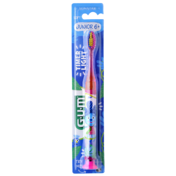 GUM szczoteczka do zębów dla dzieci Light-Up Junior 6+ JAMA USTNA GUM szczoteczka do zębów dla dzieci Light-Up Junior 6+ JAMA USTNA