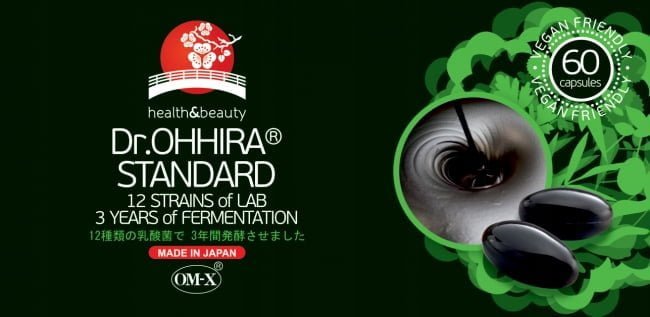 Dr.OHHIRA 12 szczepów bakterii kwasu mlekowego 60 kapsułek UKŁAD POKARMOWY Dr.Ohhira 12 szczepów bakterii kwasu mlekowego dla zdrowych jelit