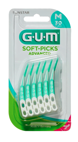 GUM Soft-Picks Advanced szczoteczki międzyzębowe M