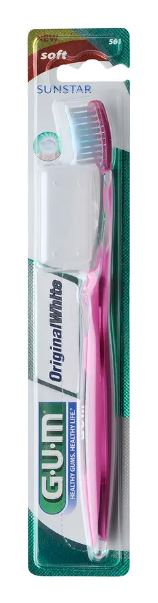 GUM Original White miękka szczoteczka do zębów JAMA USTNA GUM Original White miękka szczoteczka do zębów JAMA USTNA