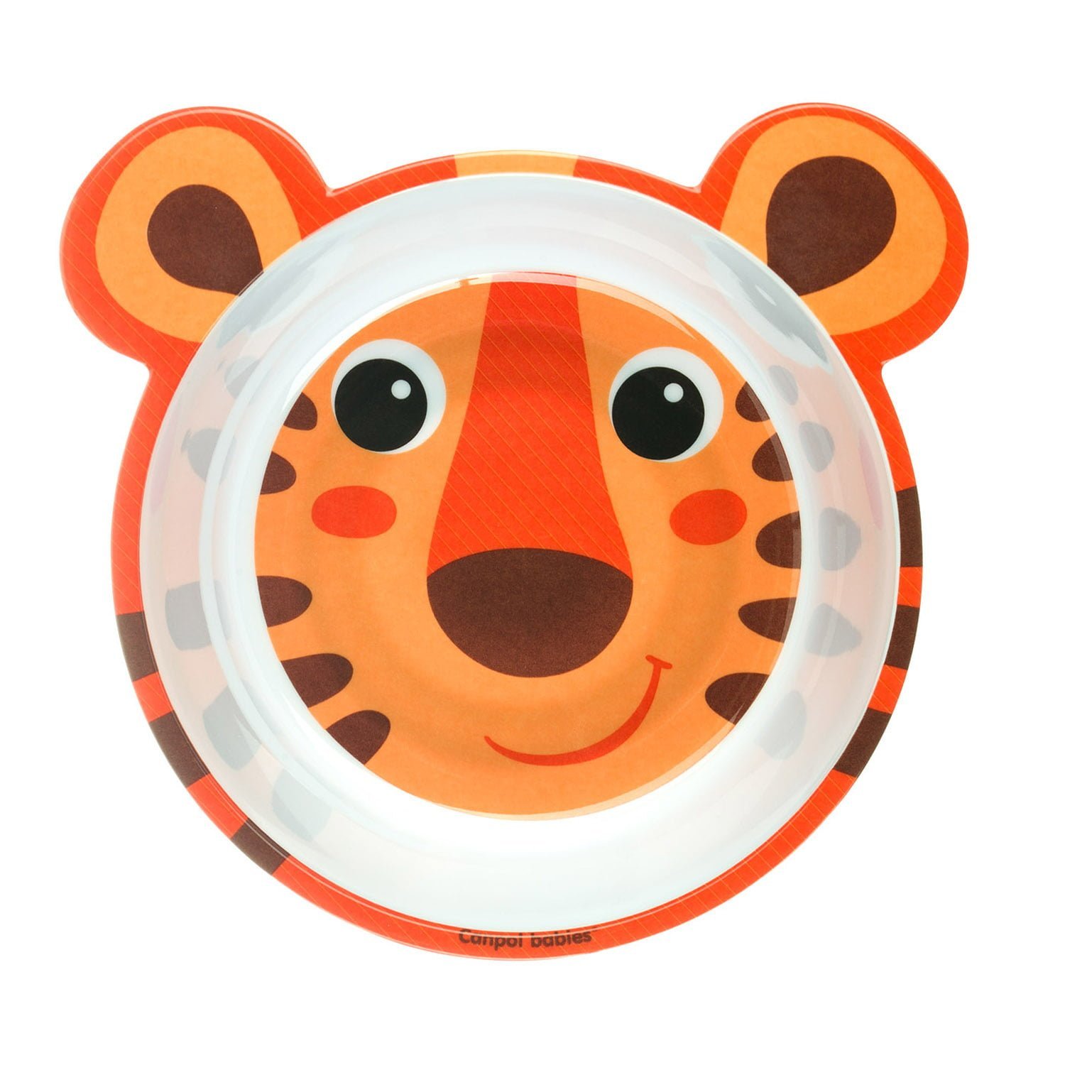 CANPOL Miseczka antypoślizgowa z melaminy Pomarańcz 490ml Miski i sztućce Canpol miseczka z melaminy pomarańczowa