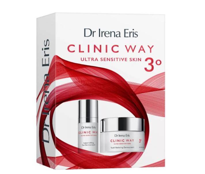 DR IRENA ERIS Clinic Way 3° Dermokrem na dzień SPF15 – 50ml + Dermokrem pod oczy – 15ml