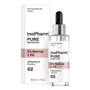 inoPharm Pure Elements serum liftingujące do twarzy i szyi 3% Matrixil + HA 30ml