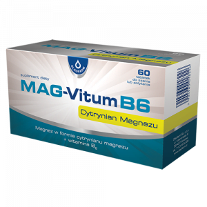 OLEOFARM MAG-VITUM B6 cytrynian magnezu 60 kapsułek