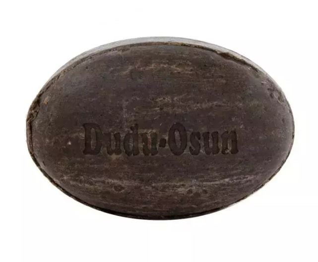 DUDU-OSUN czarne mydło naturalne do twarzy i ciała z Nigerii 150g Kąpiel i Mycie