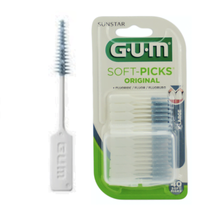 GUM Soft-Picks Original szczoteczki międzyzębowe XL