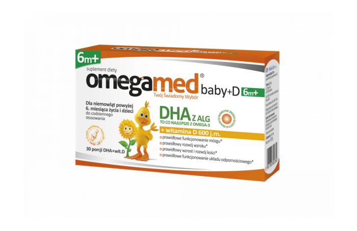 Omegamed Baby 6m+ 30 kaps