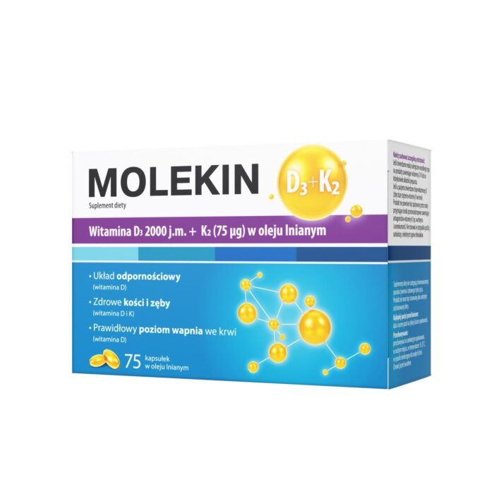molekin witamina d3+k2