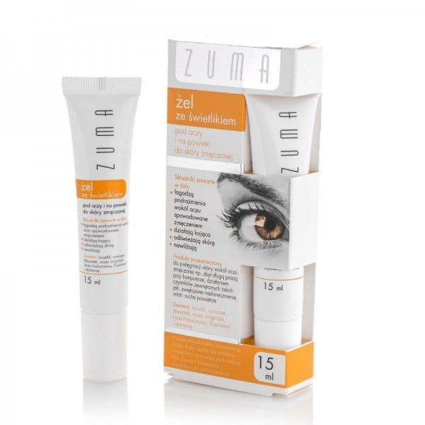 Zuma żel pod oczy i na powieki do skóry zmęczonej 15ml