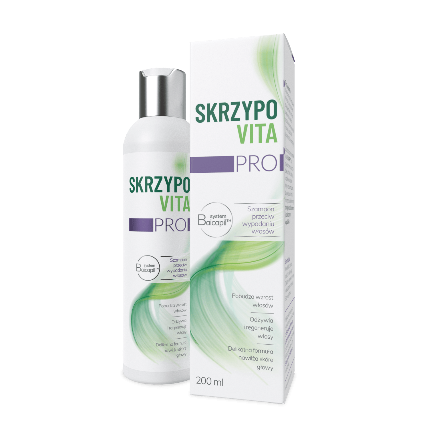 SKRZYPOVITA Pro szampon przeciw wypadaniu włosów 200ml Szampony SKRZYPOVITA Pro szampon przeciw wypadaniu włosów 200ml