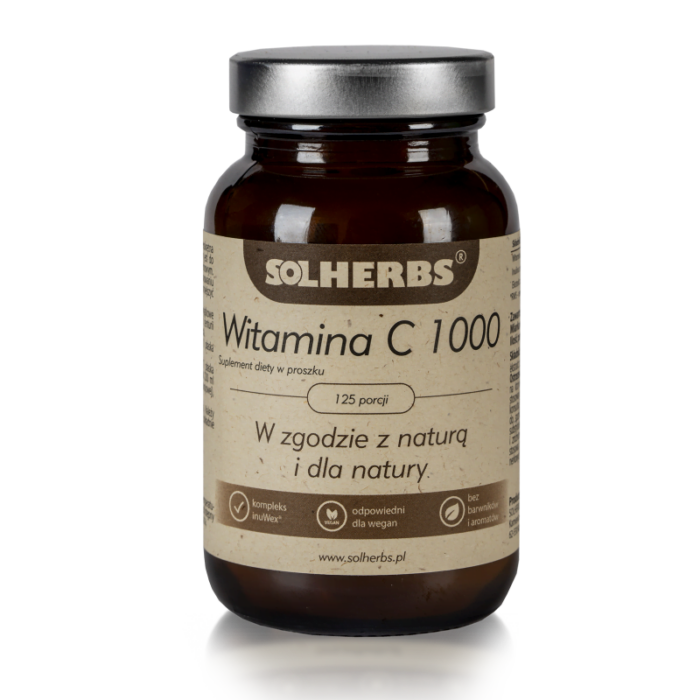 Solherbs Witamina C 1000mg w proszku