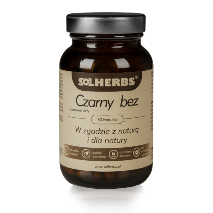 SOLHERBS Czarny Bez 60 kapsułek